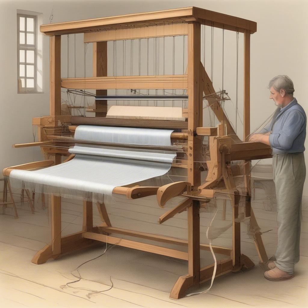 Setting up a 4 Harness Table Loom