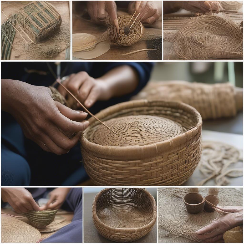 Exploring Advanced Basket Weaving Techniques and Diverse Materials