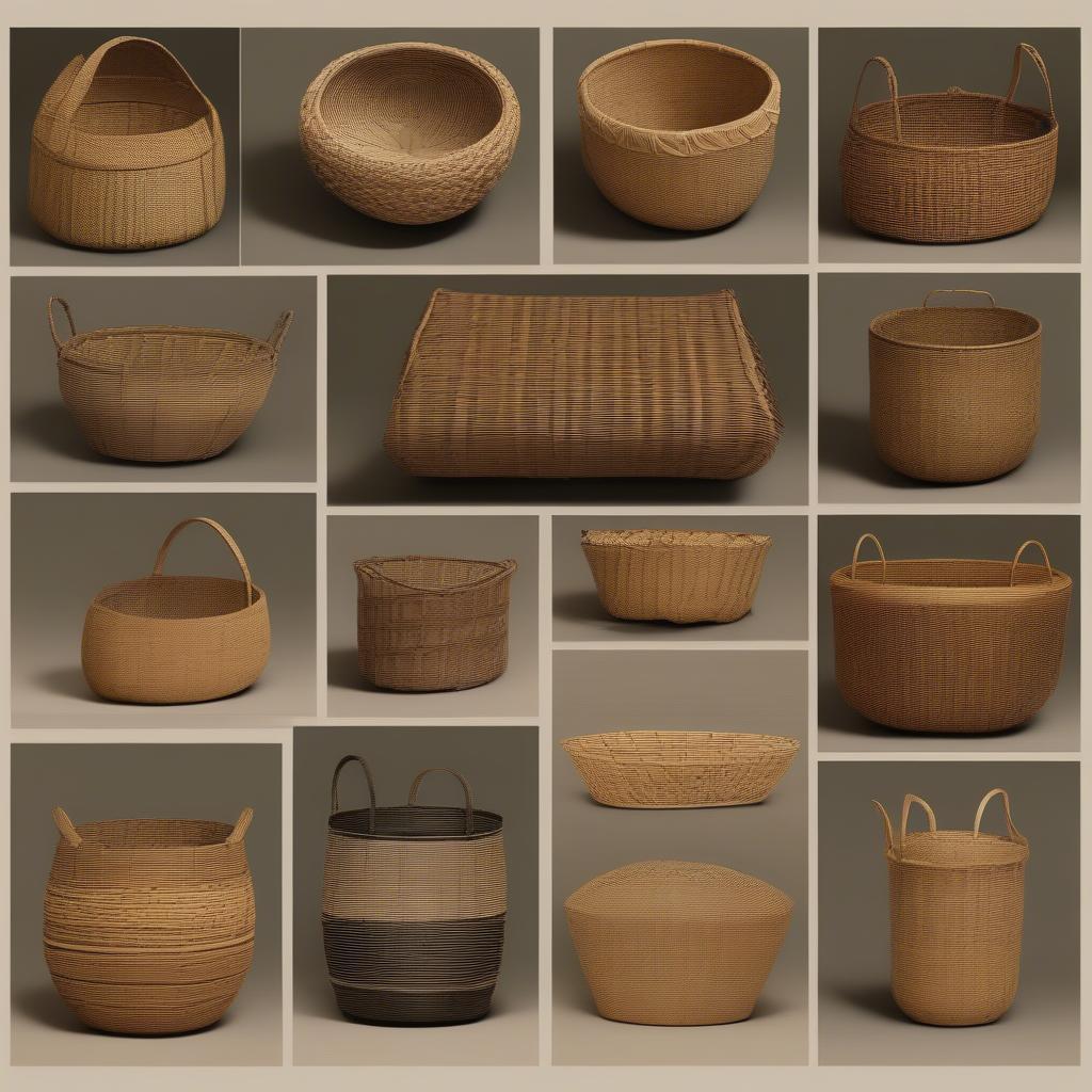 Ancient Filipino Baskets Woven from Natural Materials