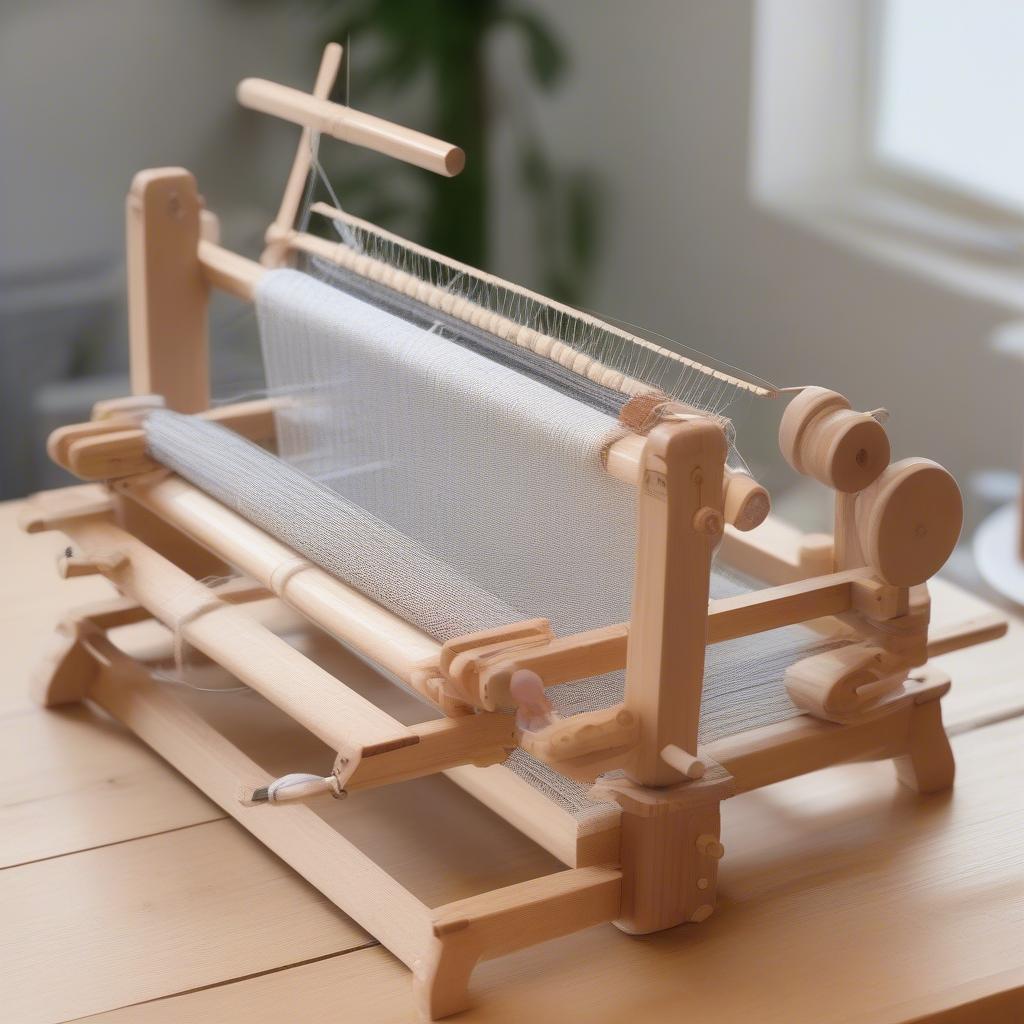 Setting up the Avalon Table Top Wooden Weaving Loom