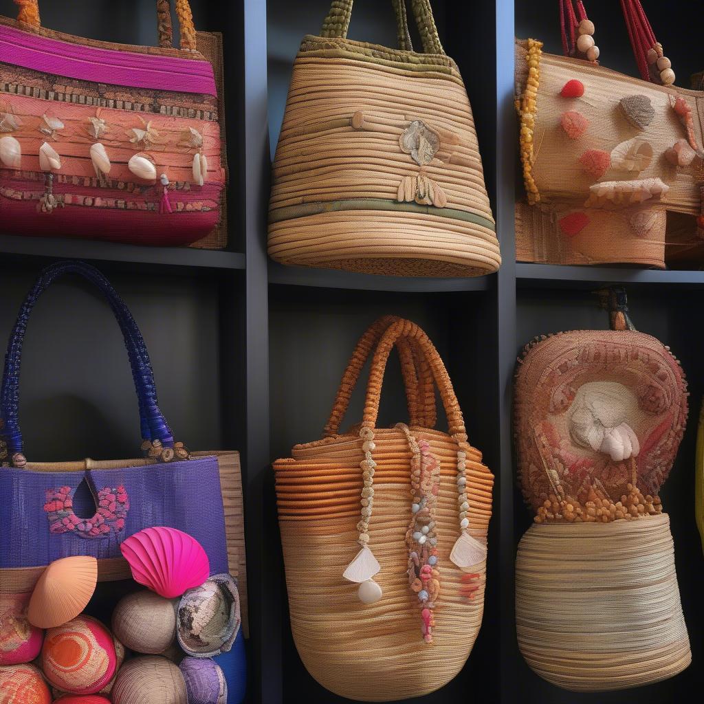 Trendy Bali Woven Bags