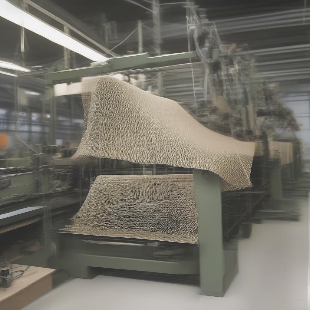 Manufacturing process of a ballistic weave hat