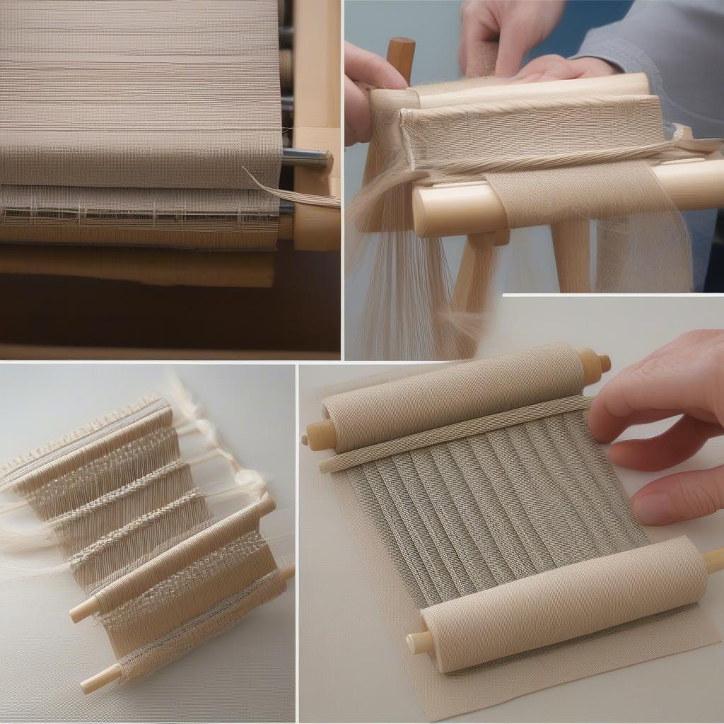 Basic Weaving Techniques on a Table Loom