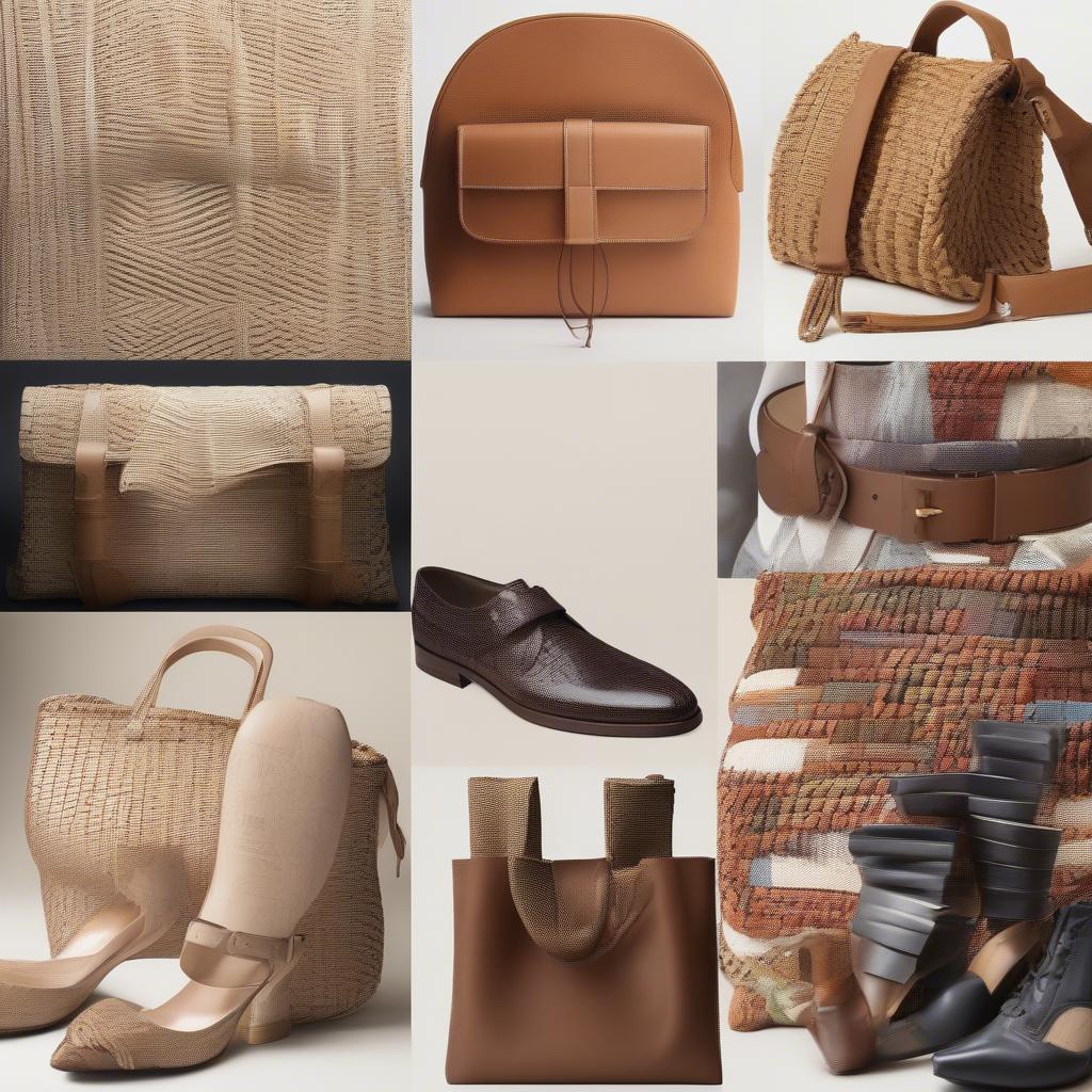 Basket Weave Accessories: Bags, Belts, and Shoes