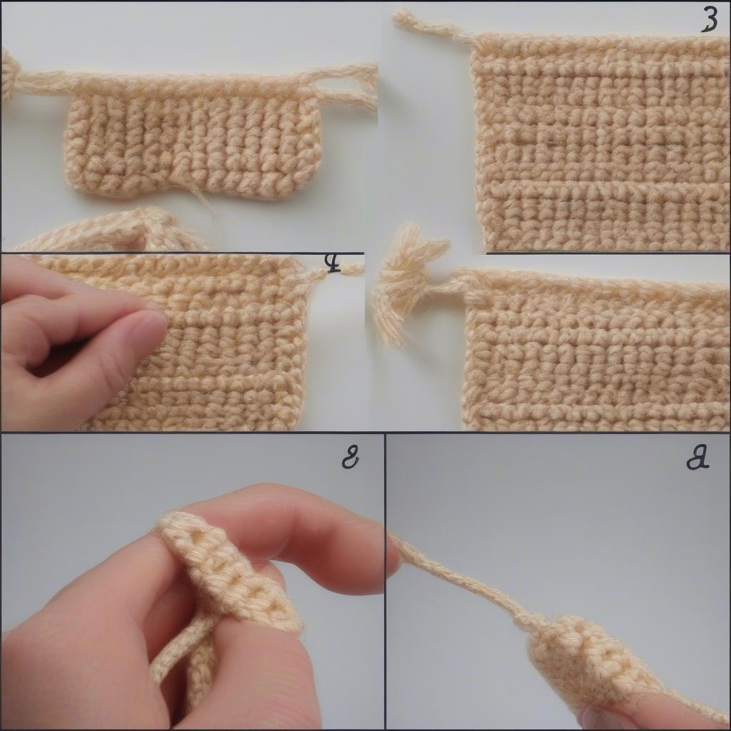 Basket Weave Crochet Stitch Tutorial