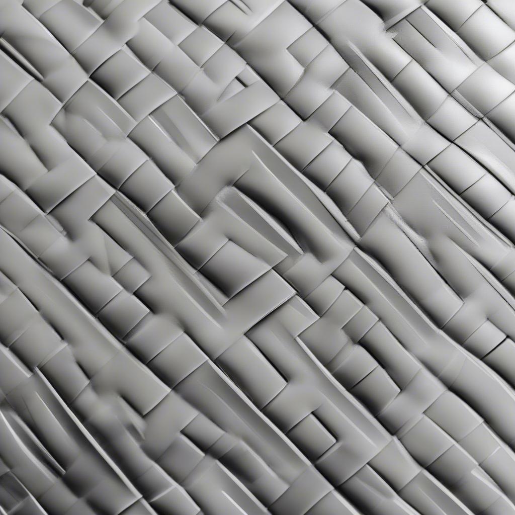 Close-up view of a basket weave embossing folder showcasing the intricate woven pattern.