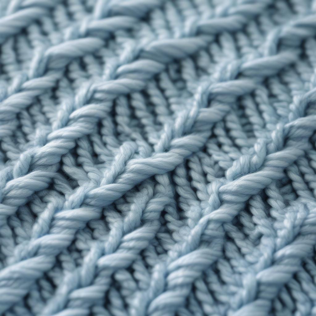 Close-up of Basket Weave Stitch