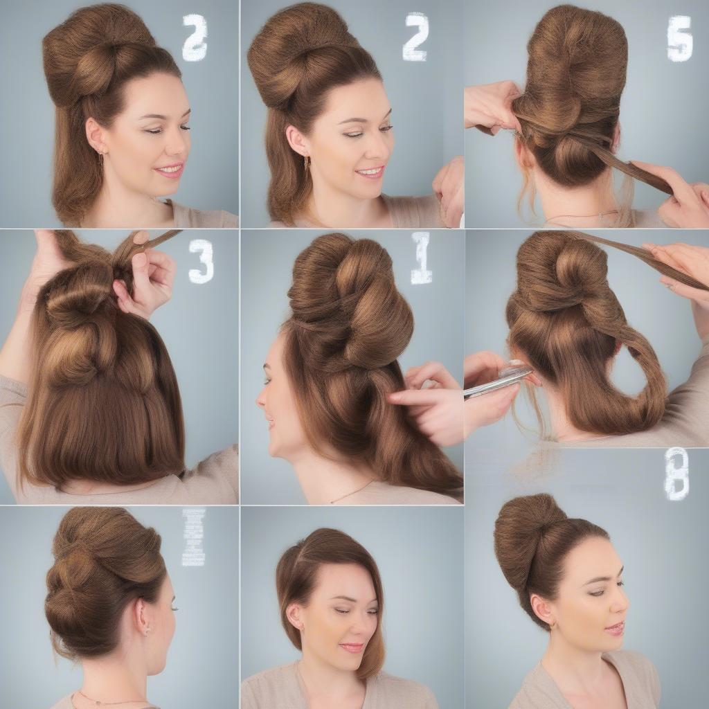 Creating a Basket Weave Updo: A Step-by-Step Visual Guide