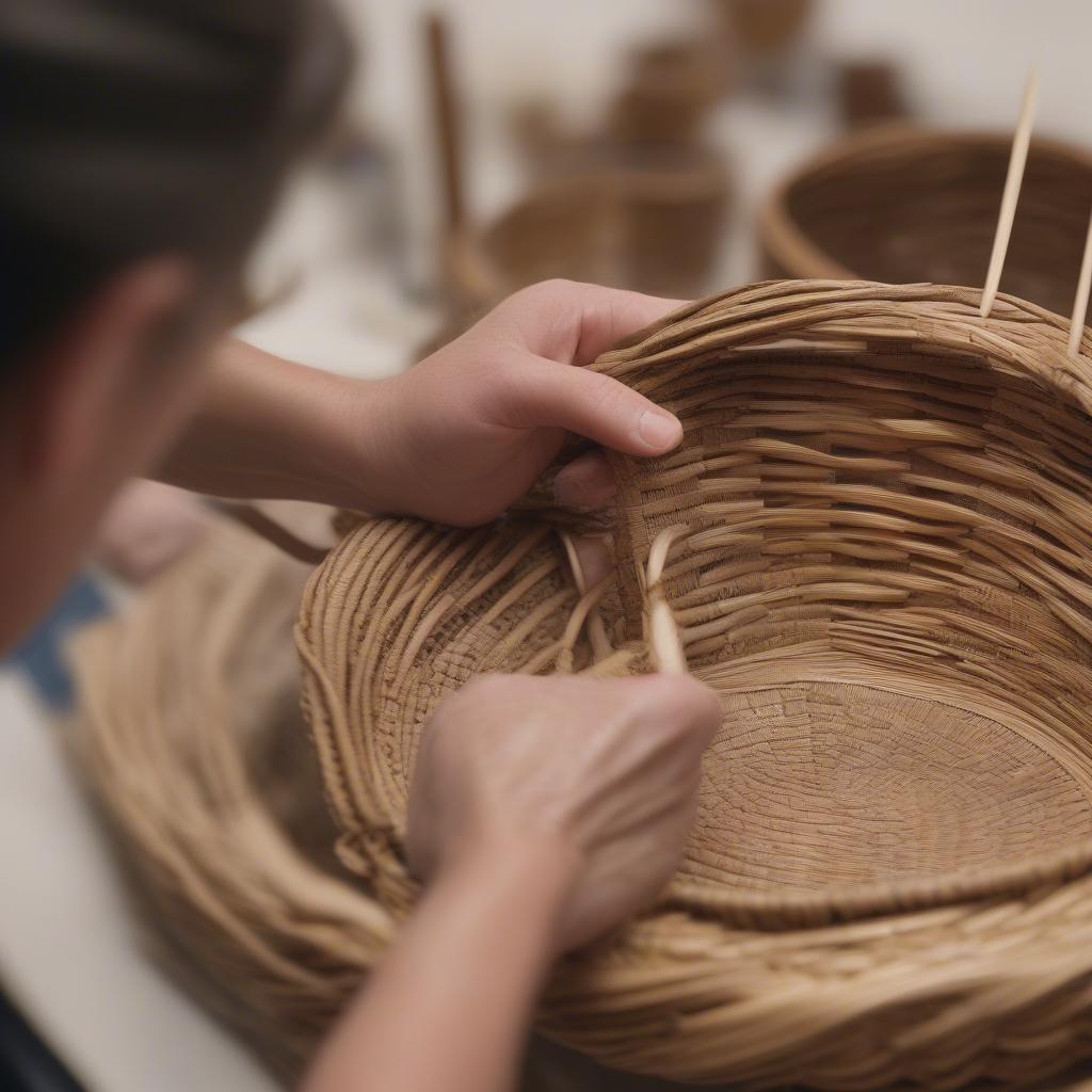 Basket Weaving Techniques in Rhode Island