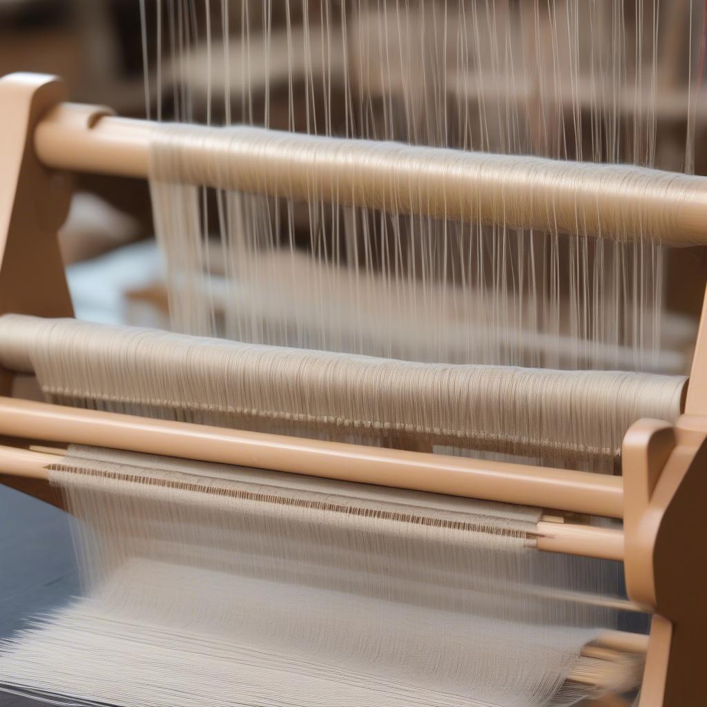 Beginner Table Weaving Loom Setup