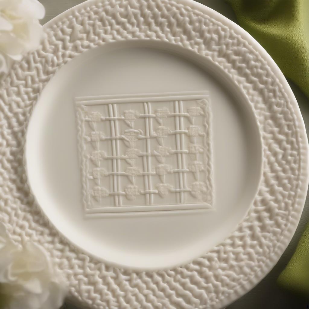 Identifying Authentic Belleek Basket Weave Plates