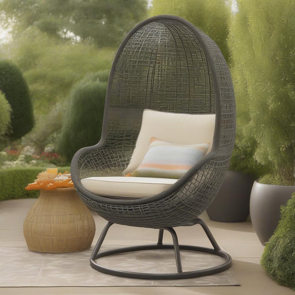 Better Homes & Gardens Open Weave Egg Chair Overview