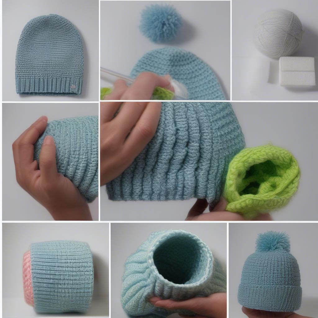 Tips on how to care for your crochet basket weave beanie hat