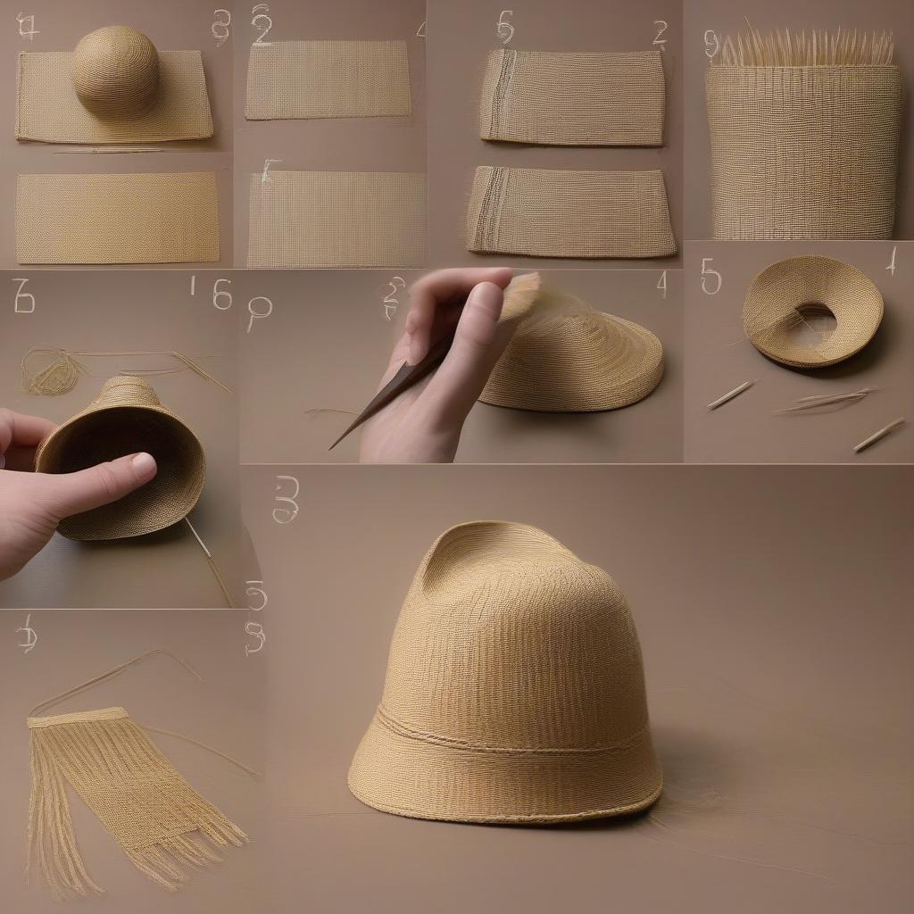 Basic Cattail Hat Weaving Techniques