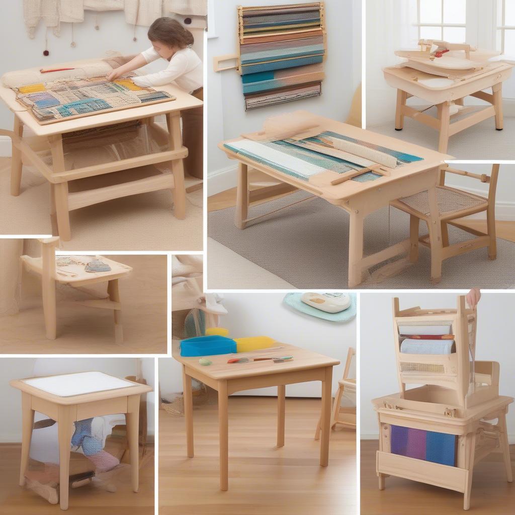 Choosing the Right Size and Material for a Children's Weaving Table