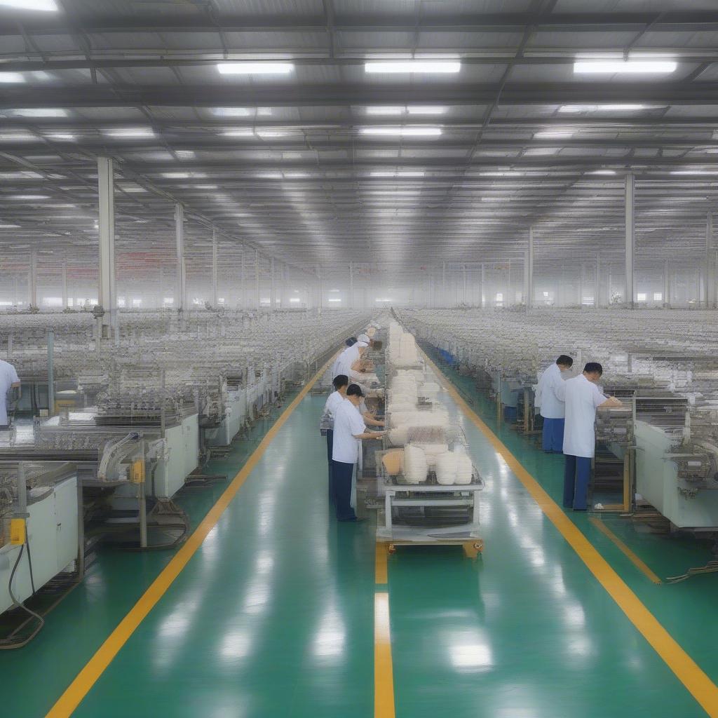 Modern Non-Woven Bag Factory in China