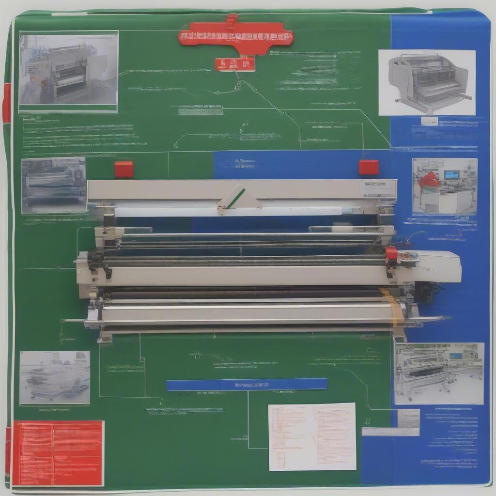 China Woven Bag Machine Manual Basics: A close-up view of a well-organized china woven bag machine manual, highlighting key sections like safety instructions, operating procedures, and troubleshooting guide.