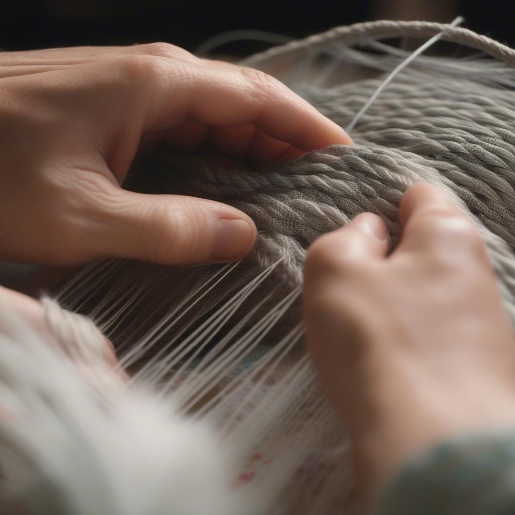 Different Weaving Techniques for Creating a Hat on a Circle Loom