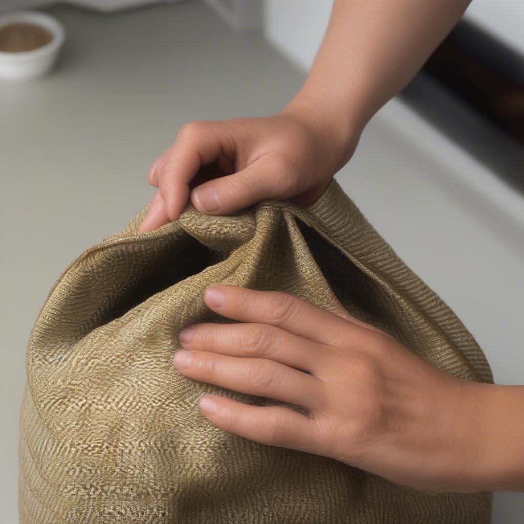 Cleaning a Merida Woven Canteen Bag