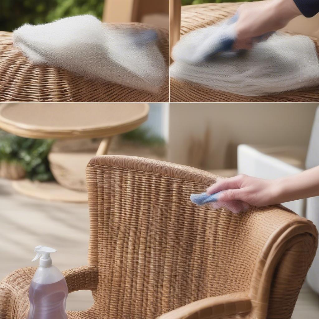 Cleaning Wicker Furniture Properly