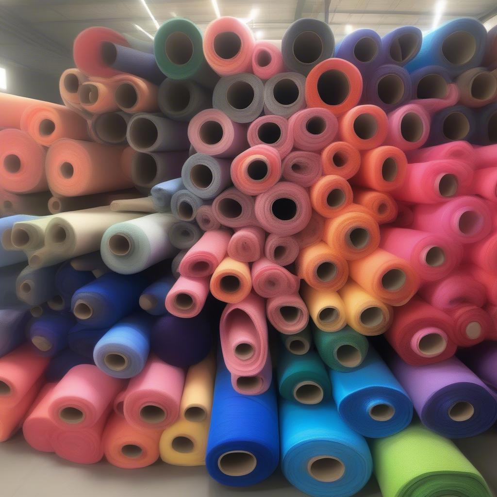 Colorful PP Spunbond Nonwoven Fabric Rolls