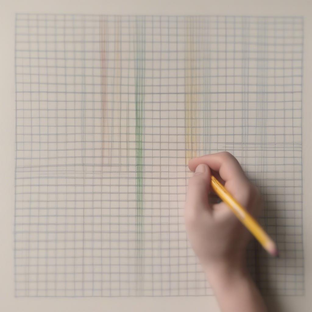 Creating a Weaving Draft on Graph Paper