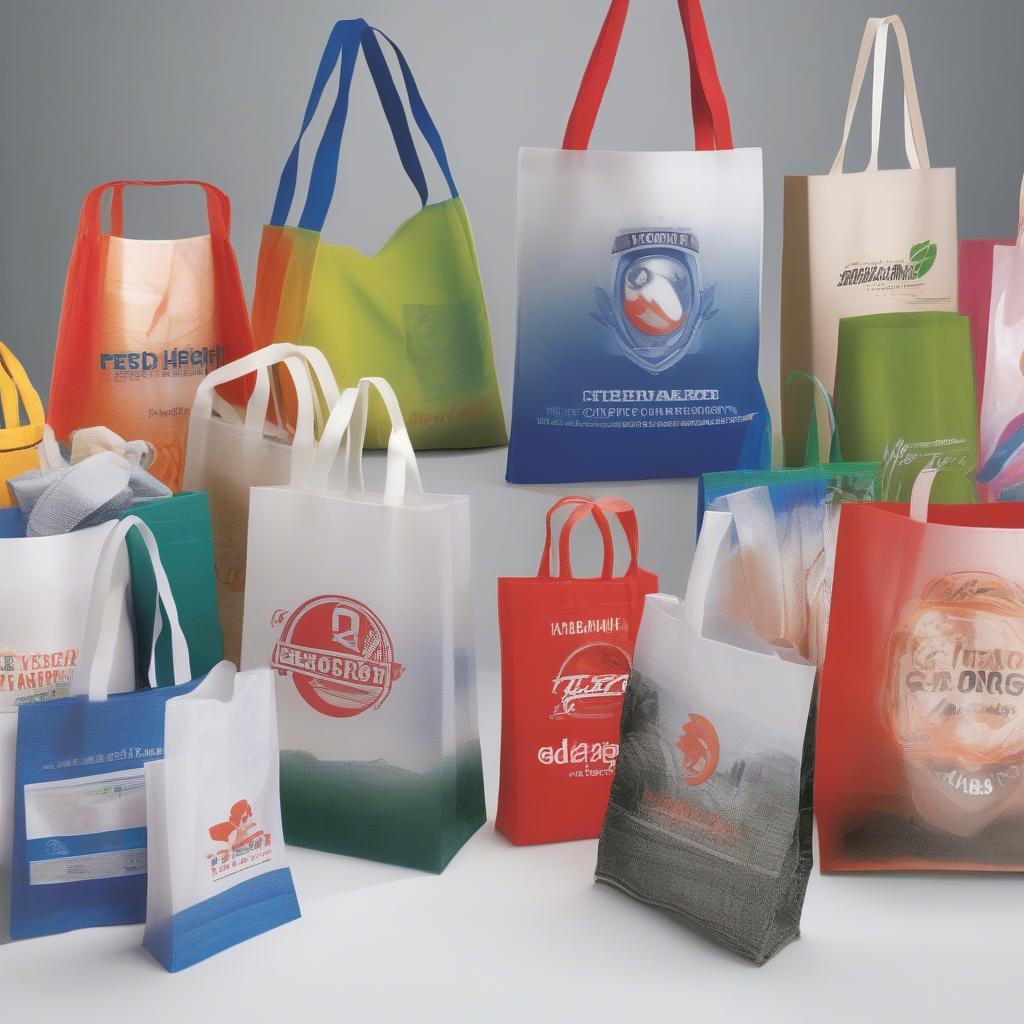 Custom Printed Heat Seal Non Woven Bags for Branding