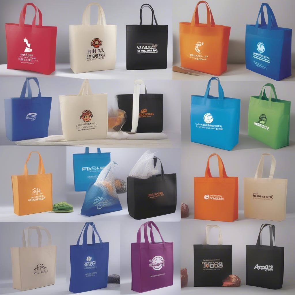 Custom Printed Non Woven Tote Bags for Businesses