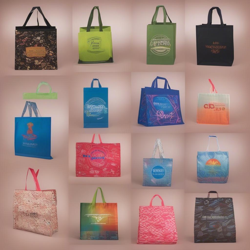 Examples of Custom Printed Non-Woven Bags