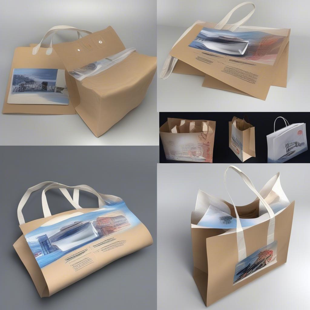 Manufacturing Process of Die Cut 3D Non-Woven Bags