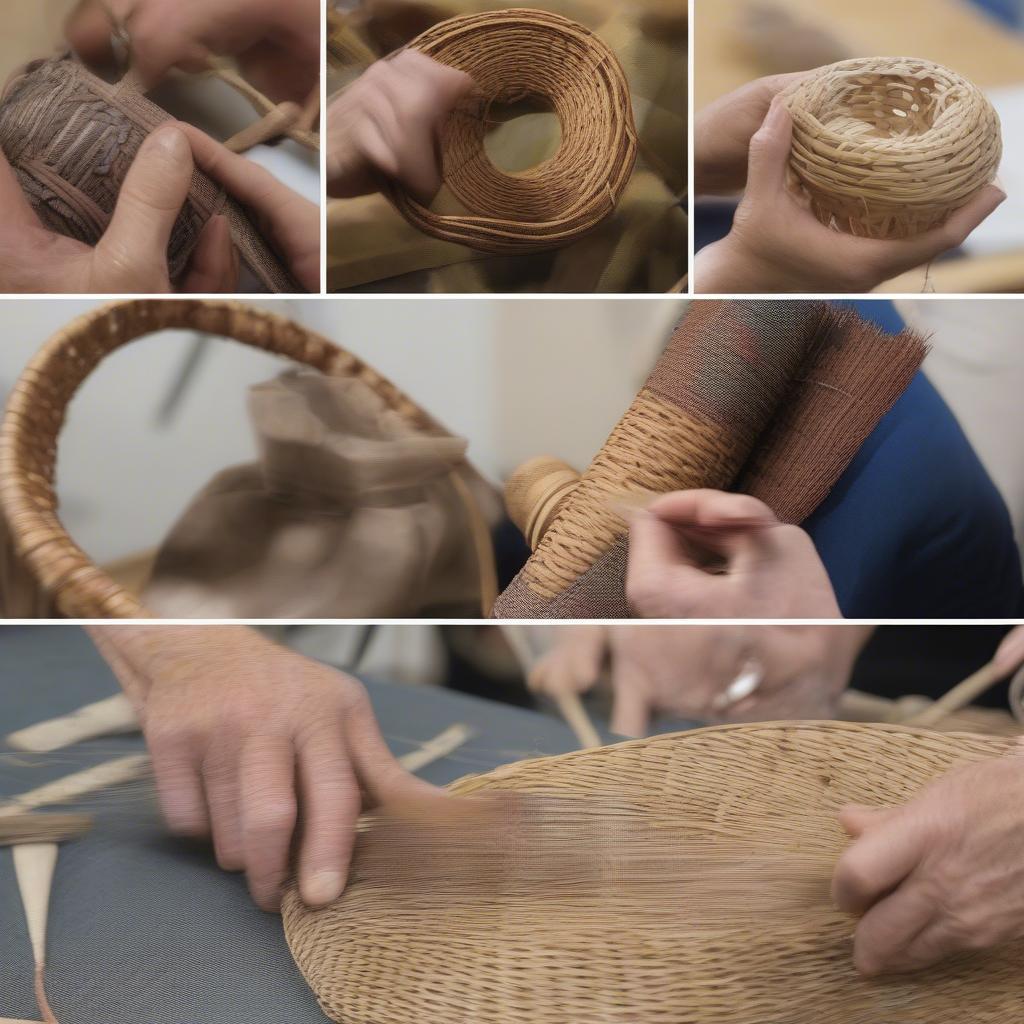 Different Basket Weaving Techniques in Adelaide Workshops