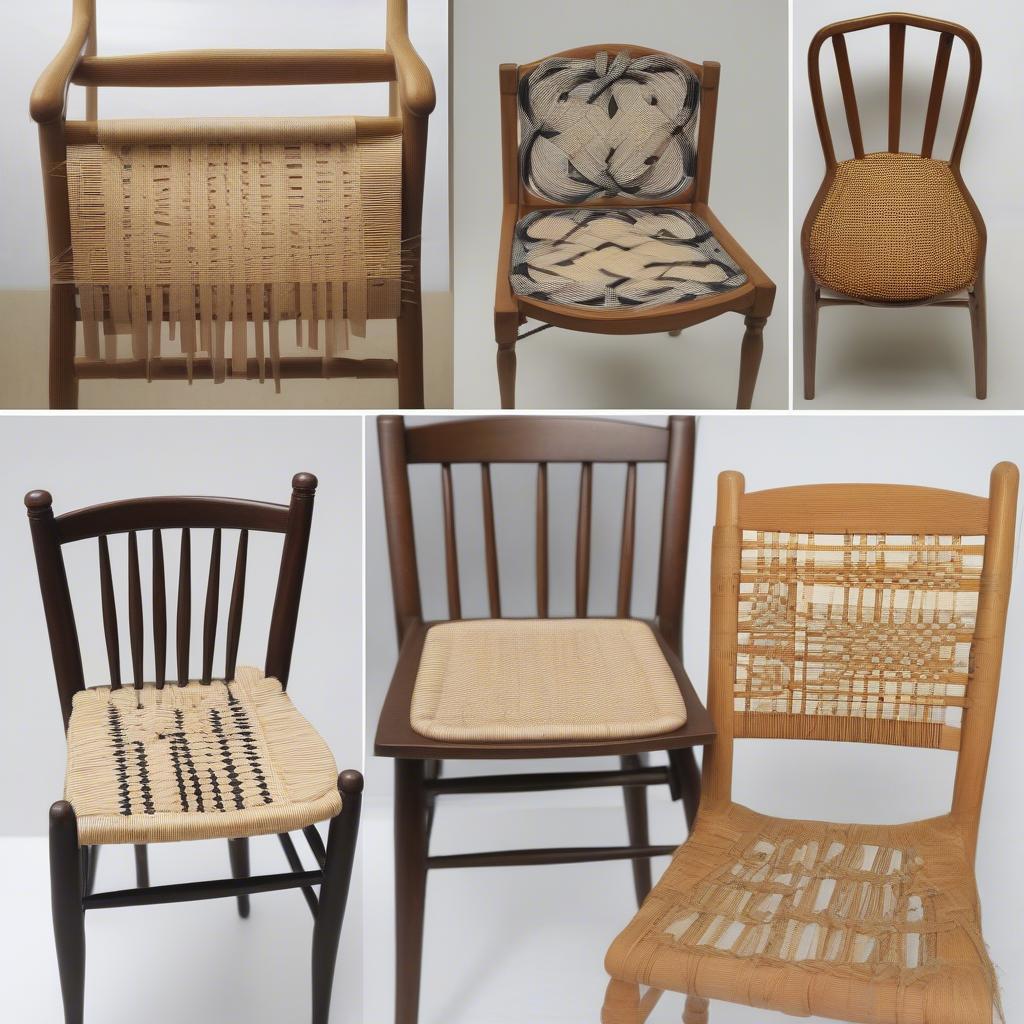 Different Chair Seat Weaving Techniques