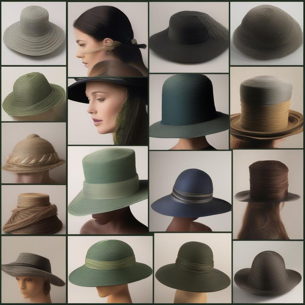 Different Hat Weaving Techniques