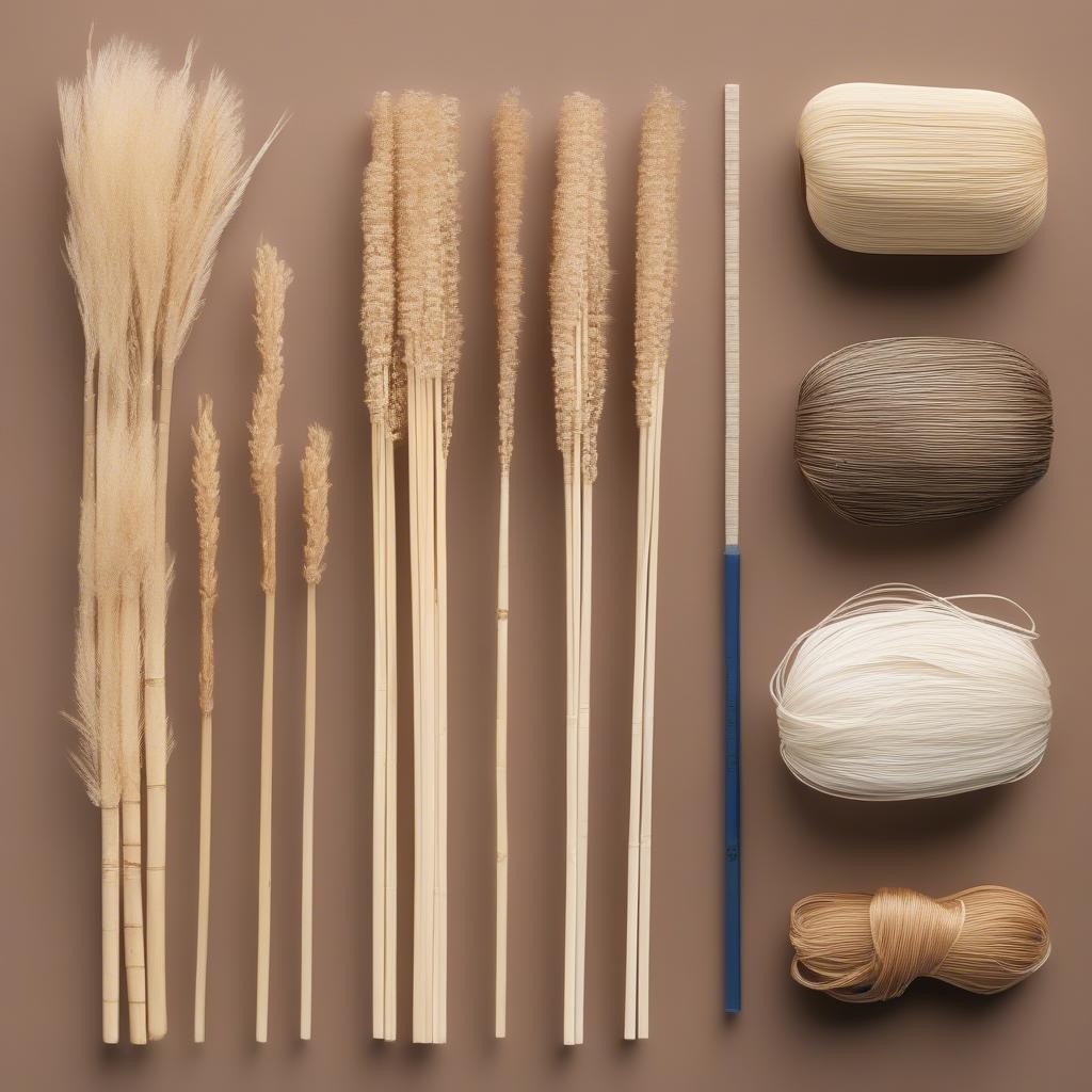 Various Types of Reed for Chair Weaving