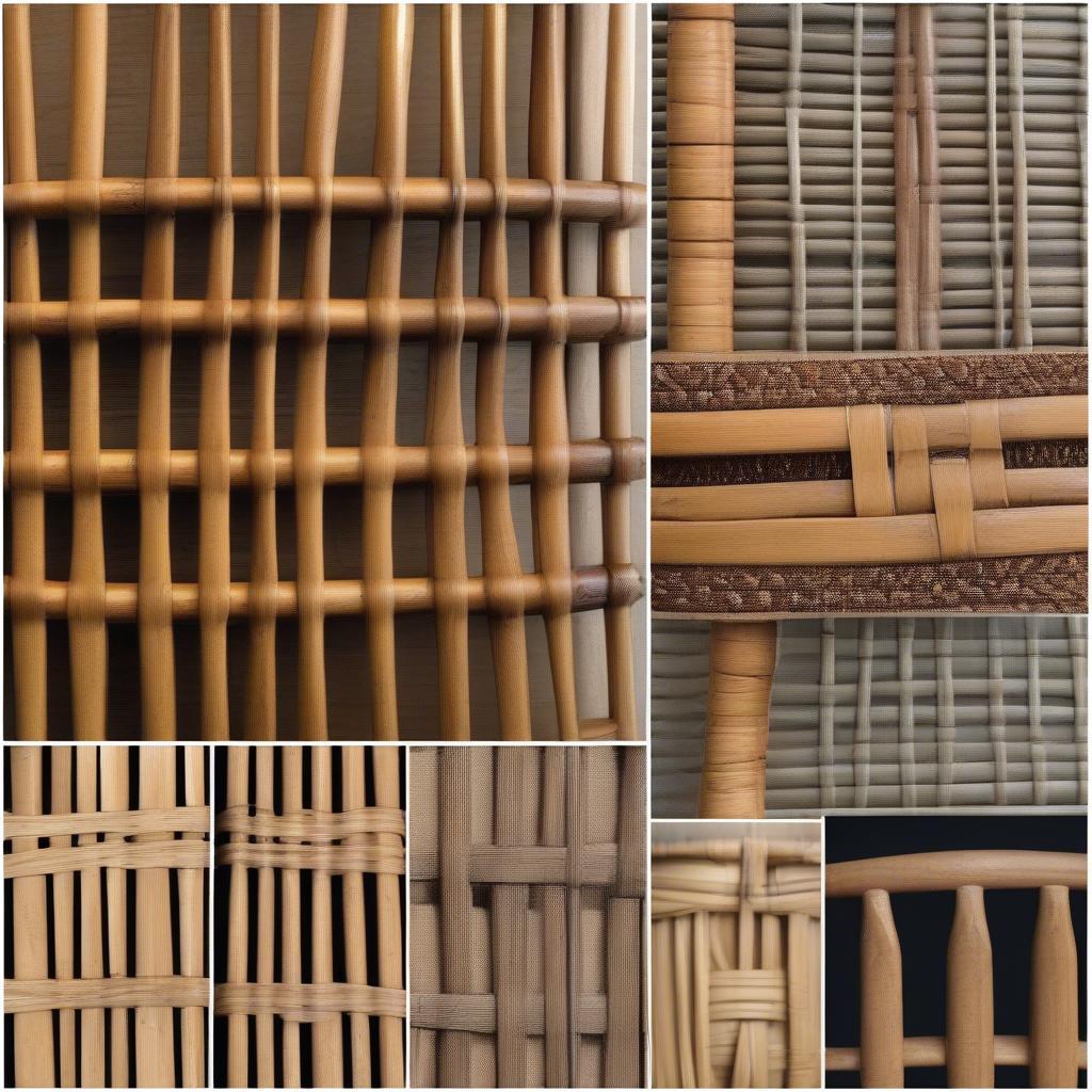 Various Woven Chair Seat Patterns: Identifying Different Styles of Old Wood Chair Weave