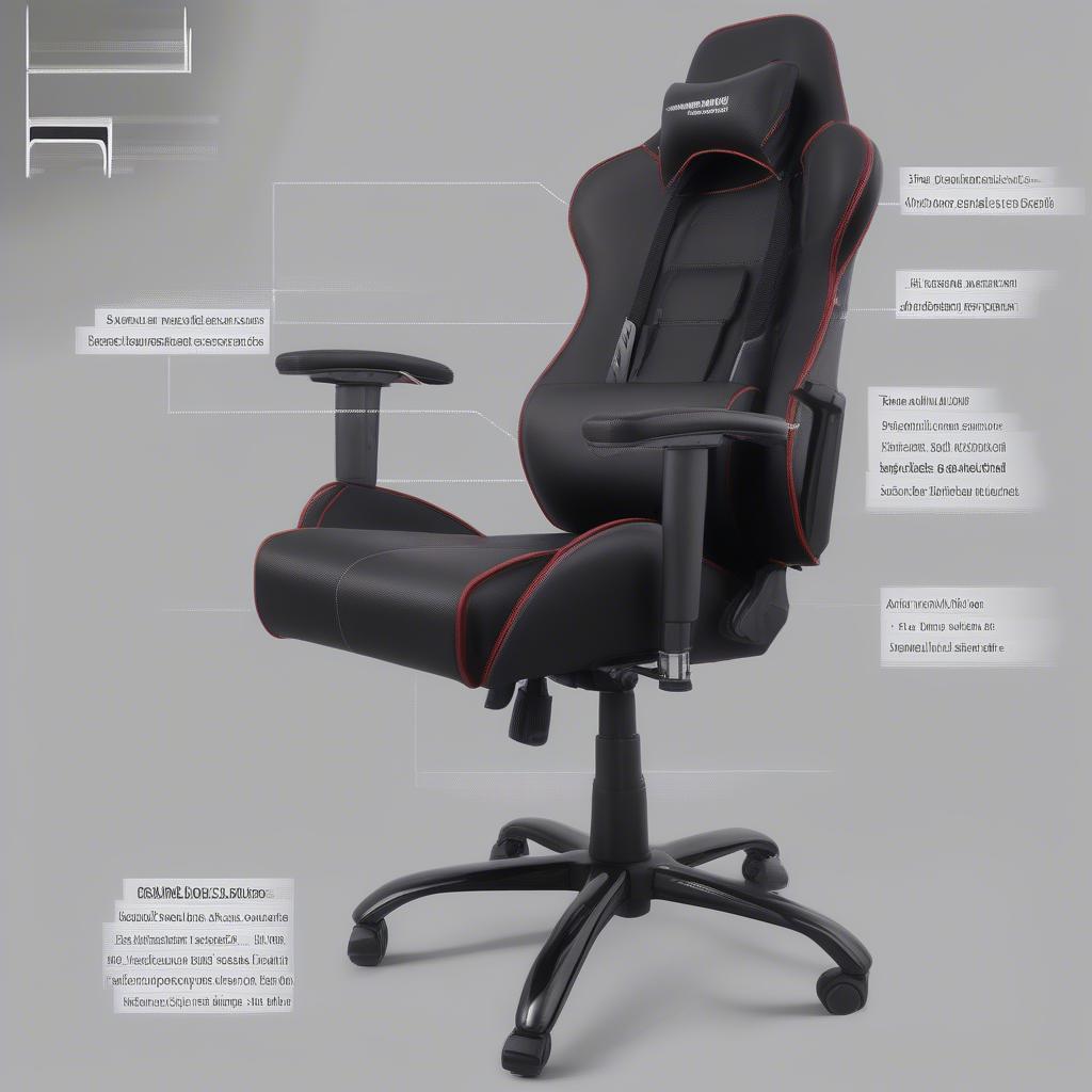 Ergonomic hello weave gaming chair with adjustable features