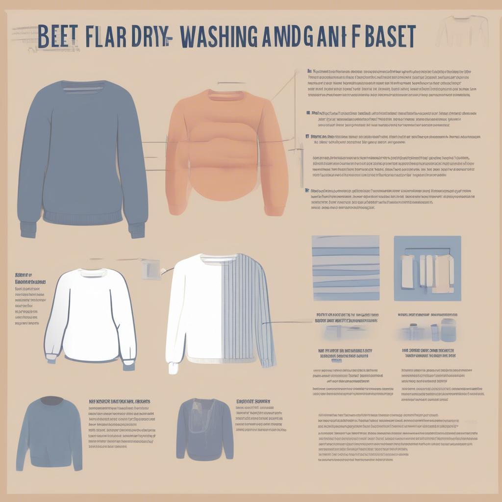 Tips for caring for your flara basket weave pullover