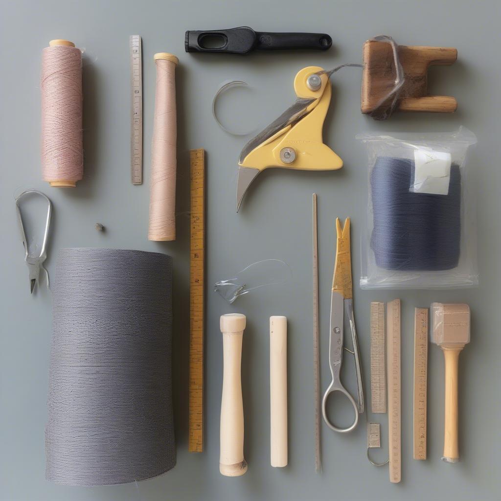 Essential Tools and Materials for Folding Chair Weaving