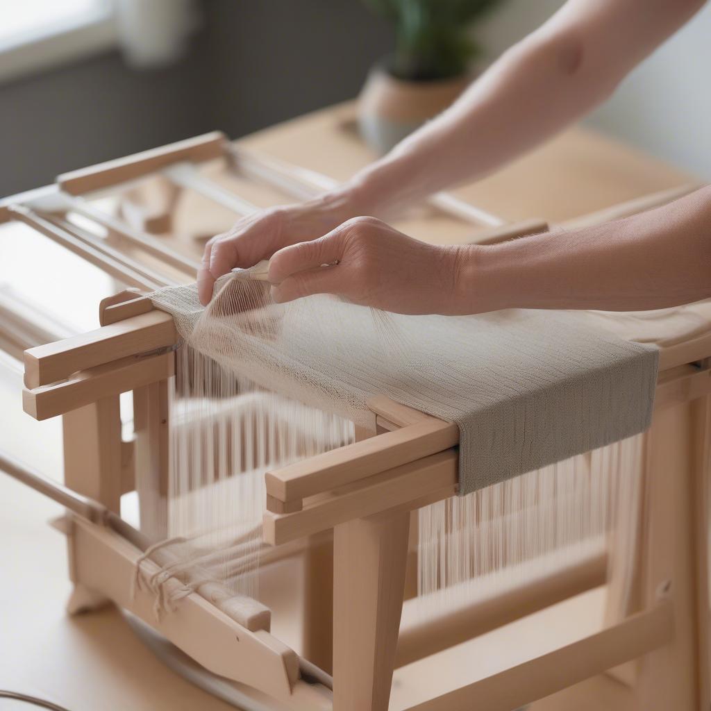 Portable Folding Table Loom