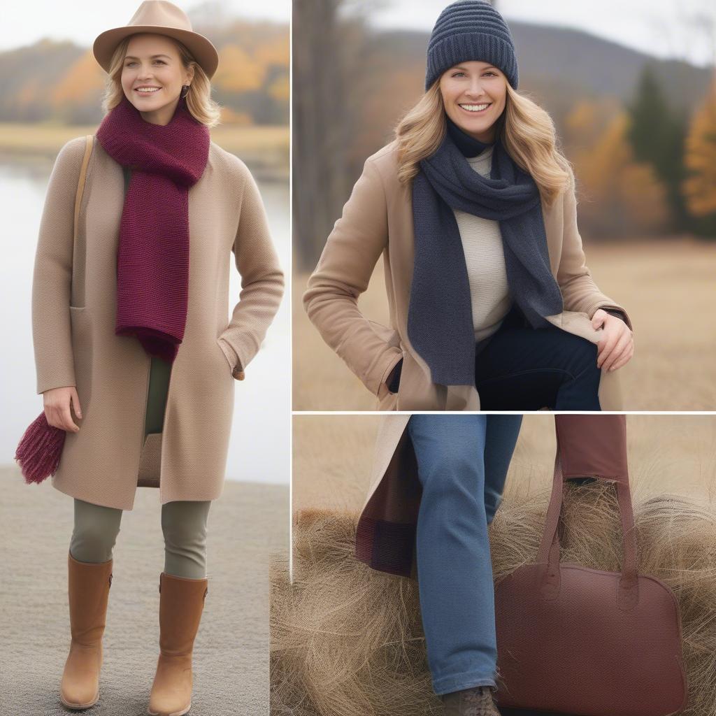 Garnet Hill Cashmere Hat Outfit Inspiration