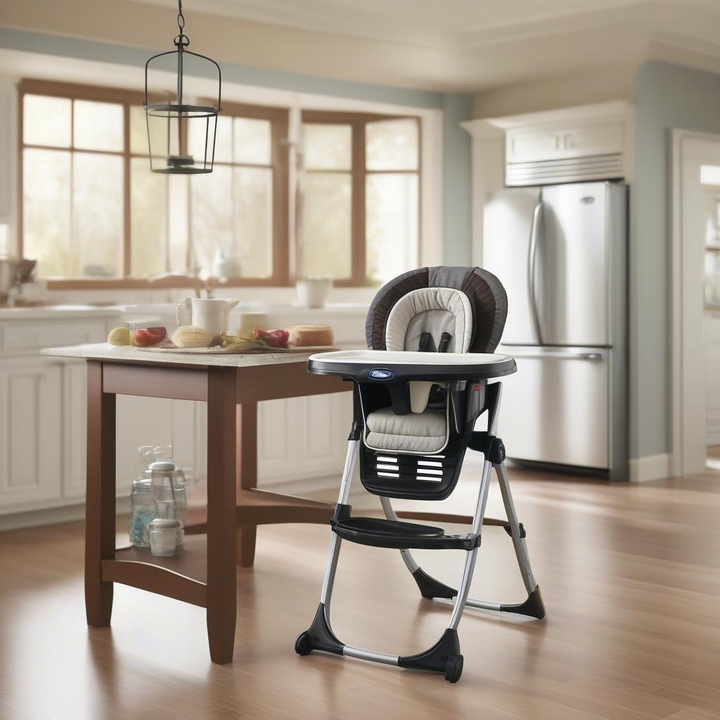 Graco Duodiner High Chair in a Kitchen Setting