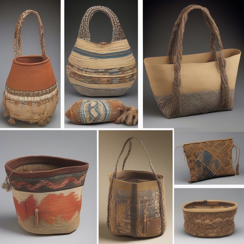 Variety of Great Basin Woven Bag Styles