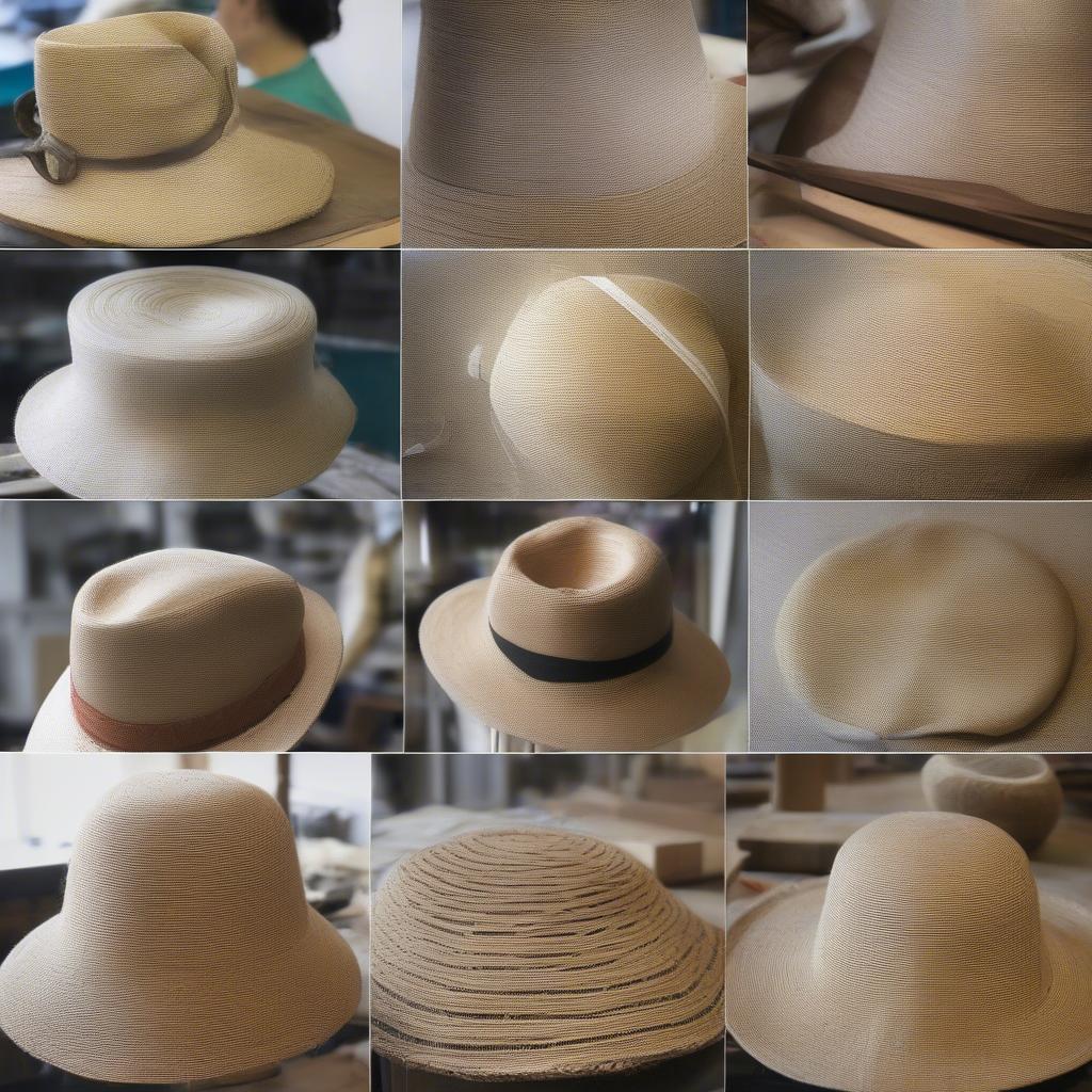 Handwoven Hat Making Process