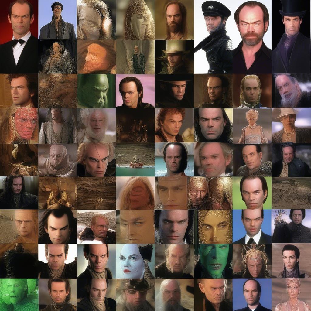 Hugo Weaving in Various Roles