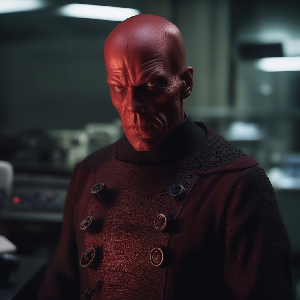 Hugo Weaving as Red Skull in Captain America: The First Avenger