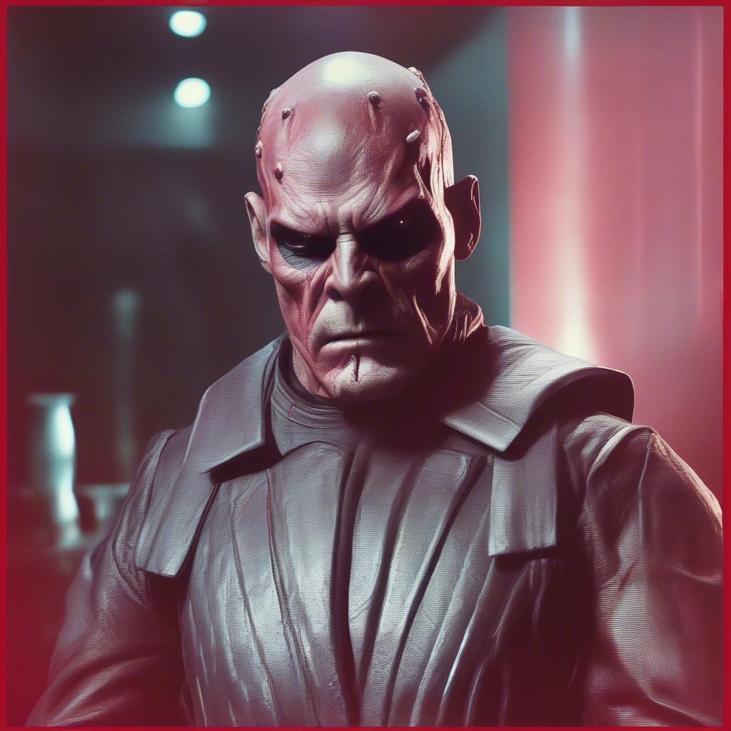 Hugo Weaving as Red Skull in Captain America: The First Avenger