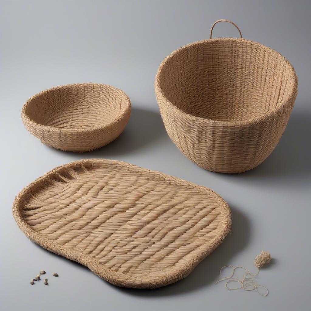 Shaping a Large Basket: Using Molds and Supports