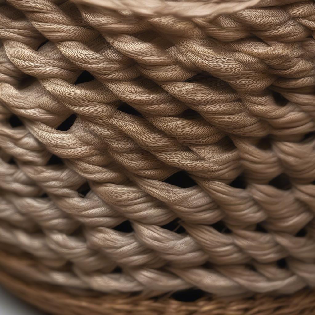 Durability and Longevity of a Large Round Woven Bag