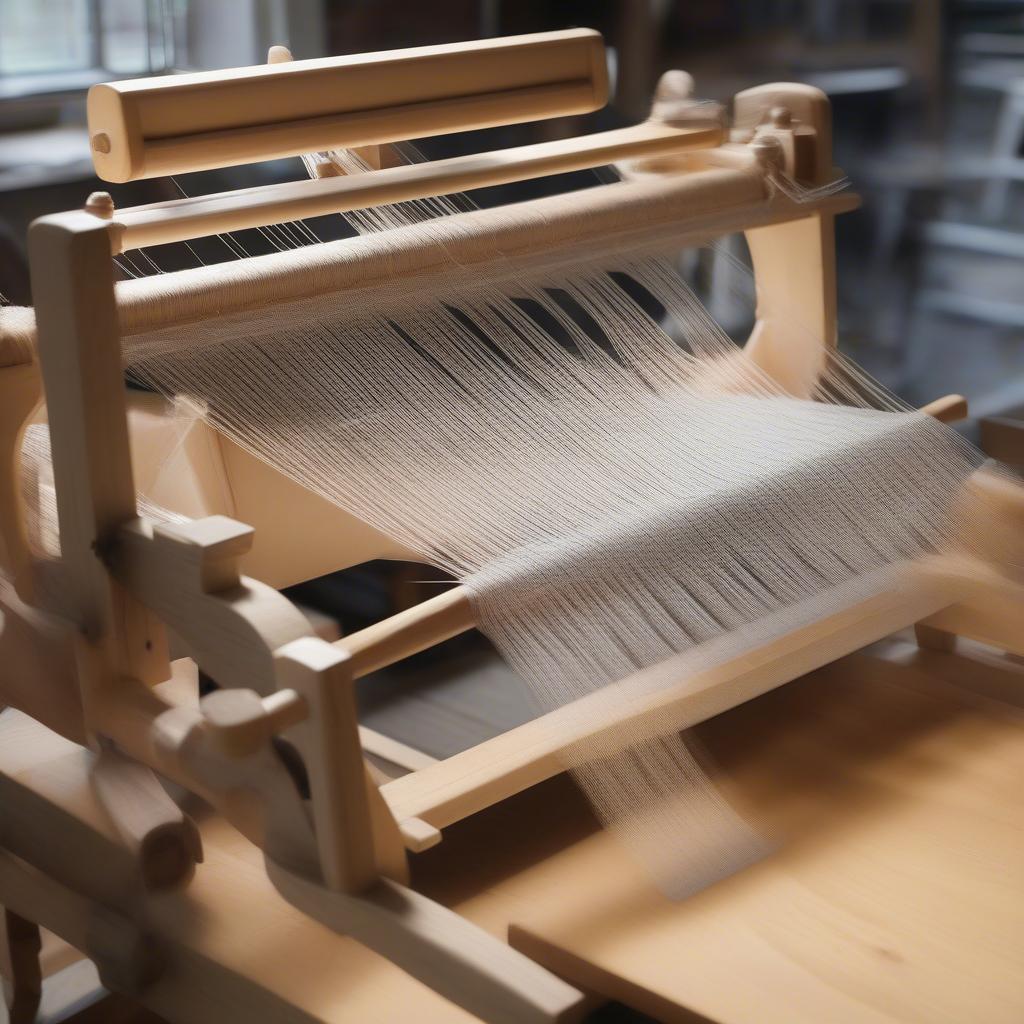 Setting up a Lily Mills Table Loom