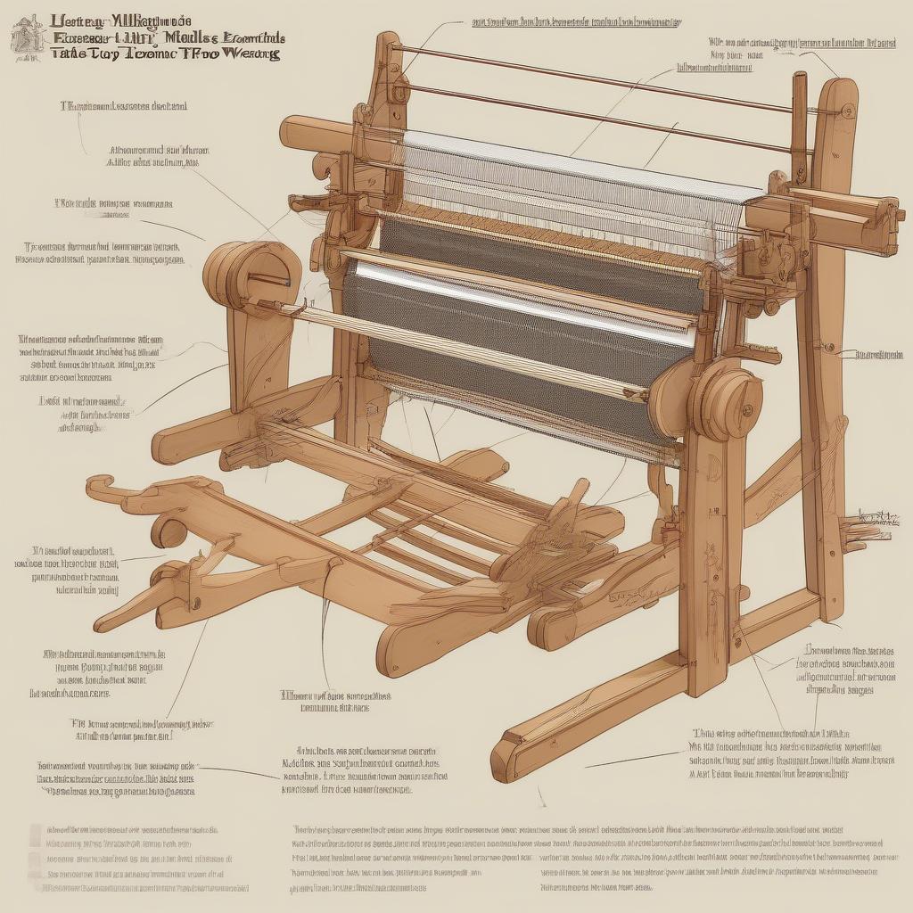 Lily Mills Table Top Loom Parts Diagram